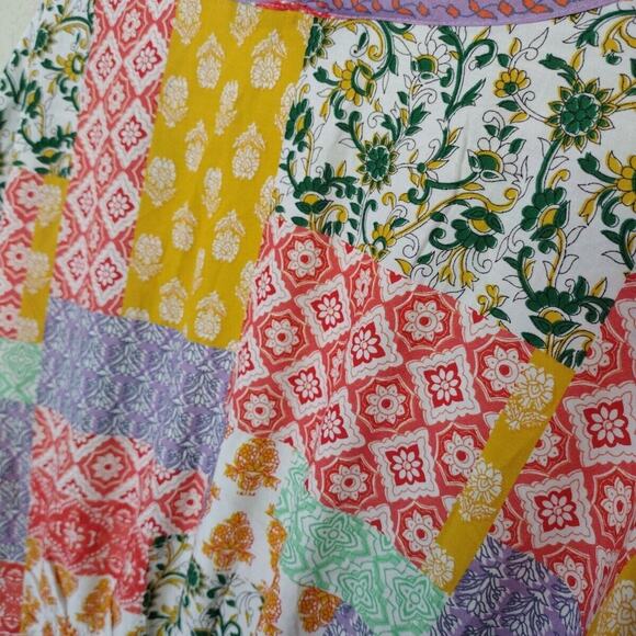 Floral Open Front Cardigan Tolani Collection Women's Size 1X Boho Beach Vacay - Picture 9 of 11